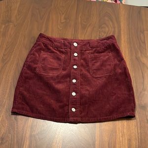 Dickies Size 7 Corduroy Skirt